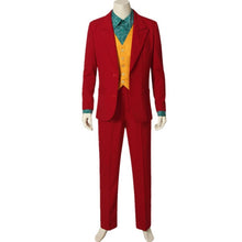 Load image into Gallery viewer, 2019 Movie Joker Joaquin Phoenix Arthur Fleck Cosplay Costume Suits Halloween Mask